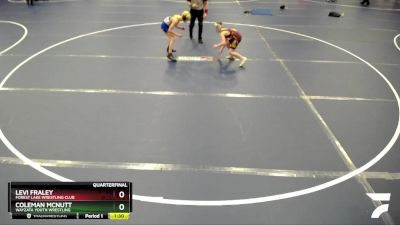 77 lbs Quarterfinal - Coleman McNutt, Wayzata Youth Wrestling vs Levi Fraley, Forest Lake Wrestling Club