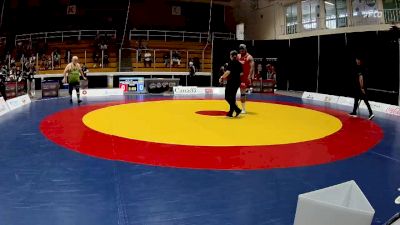 125kg Quarterfinal - Jorawar Dhinsa, Burnaby Mountain Wrestling Club vs Christopher Brownrigg, Meadow Lake Northern Pikes