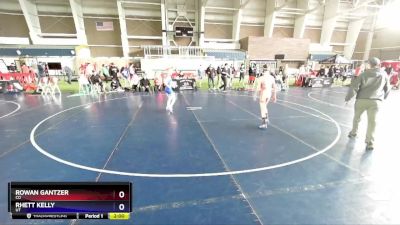 88 lbs Quarterfinal - Rowan Gantzer, CO vs Rhett Kelly, UT