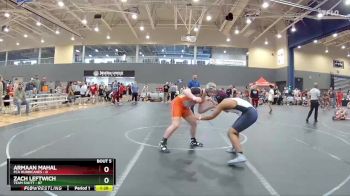 210 lbs Round 3 (4 Team) - Zach Leftwich, Team Shutt vs Armaan Mahal, FCA Hurricanes