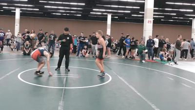 126 lbs Cons. Quarters - Stone Smith, The Woodlands Highlander Wrestling Club vs Noah Andre, Texas Select Wrestling