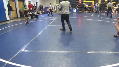 68 lbs Semifinal - Dozier Young IV, Quest vs Garrett Raley, Florida WC