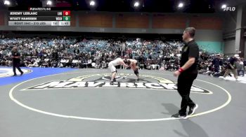 215 lbs 3rd Place - Jeremy LeBlanc, Liberty vs Wyatt Hanssen, Wasatch