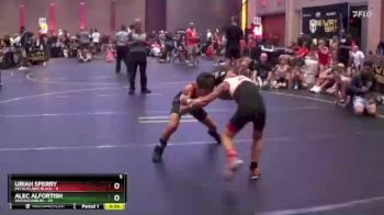 67 lbs Round 1 (4 Team) - Uriah Sperry, MO Outlaws Black vs Alec Alfortish, Untouchables