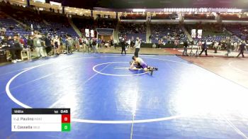 126 lbs Round Of 32 - Jonah Paulino, Montachusett vs Thomas Cassella, Greater Lowell