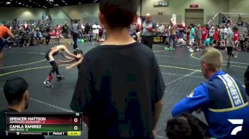 52 lbs Round 4 (6 Team) - Camila Ramirez, Ares Black vs Spencer Mattson, Aggression Legionaries