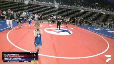 56 lbs Quarterfinal - Michael Turner, Green River Grapplers Wrestling vs Luke Haar, Douglas Wrestling Club