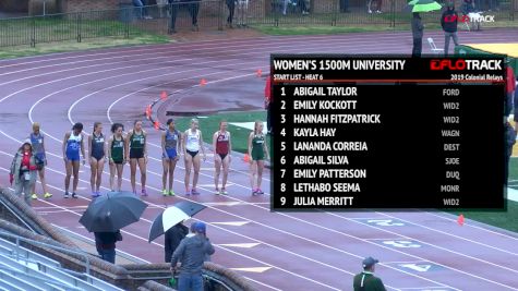 Women's 1500m, Heat 6