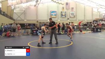 55 kg Consi Of 32 #2 - Cutter Sheets, Unattached vs Aidan Harris, Sanderson Wrestling Academy