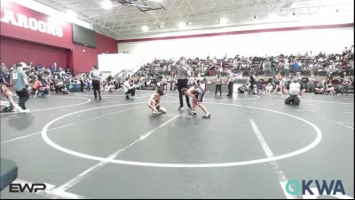 70 lbs Rr Rnd 3 - Dylan Ramos, Pawnee Wrestling Club vs Mateo Sierra, OKC Saints Wrestling