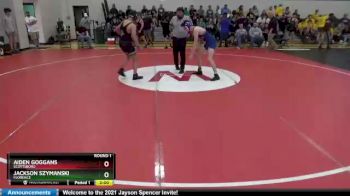 152 lbs Round 1 - Aiden Goggans, Scottsboro vs Jackson Szymanski, Florence