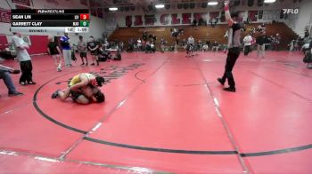 91-96 lbs Round 5 - Sean Lin, Livewire vs Garrett Clay, 951 Wc