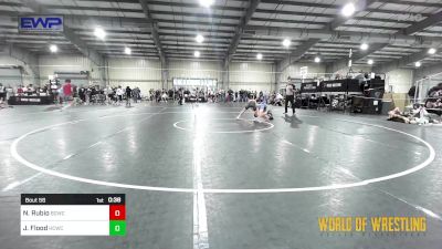 83 lbs Consi Of 16 #1 - Nick A. Rubio, Big Game Wrestling Club vs Jaxon Flood, Higher Calling Wrestling Club