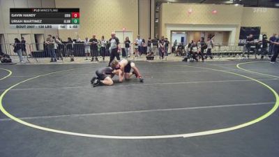138 lbs Semifinal - Gavin Handy, Grindhouse WC vs Uriah Martinez, Alamosa
