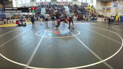 126 lbs Cons. Round 2 - Anthony Gray, Wellington vs Christopher Smith, Wrestling University