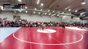 126 lbs Champ. Round 2 - Jordan Romero, Abraham Lincoln vs Bentley Licht, Fort Collins