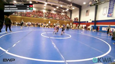 110-120 lbs Rr Rnd 1 - Rhett Powers, Tiger Trained Wrestling vs Alton Garrison, Coweta Tiger Wrestling