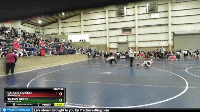 150 lbs Champ. Round 1 - Carlos Oviedo, Grantsville vs Travis Good, Spring Creek