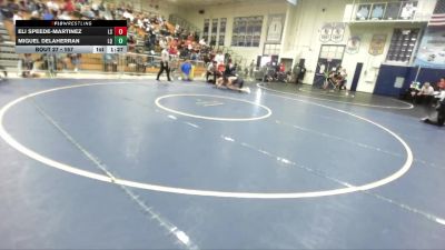 157 lbs Champ. Round 1 - Eli Speede-Martinez, La Serna vs Miguel DeLaHerran, La Quinta