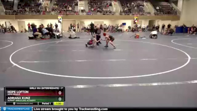 Round 1 - Hope Lofton, New Prague vs Adriana Kunz, Summit Wrestling Academy