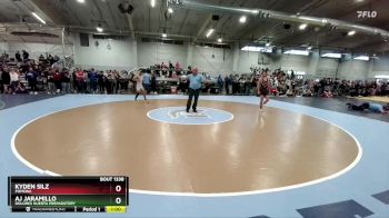 113 lbs Cons. Round 6 - AJ Jaramillo, Dolores Huerta Preparatory vs Kyden Silz, Pomona