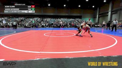 135 lbs Round Of 128 - Acen Clark, Klamath Basin Warriors vs Jason Gutierrez, Team Farmersville