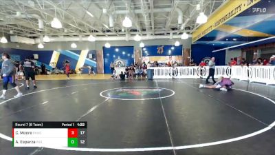 138 lbs Round 7 (8 Team) - Alexander Esparza, Panhandle Gator Dogs vs Chris Moore, Palm Harbor WC