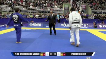 Hygor Brito Da Silva vs Pedro Henrique Pinheiro Machado 2025 Brasileiro Jiu-Jitsu IBJJF