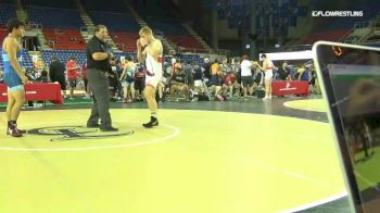 182 lbs Cons 8 #1 - Cade Miller, Oregon vs Owen Warren, South Dakota