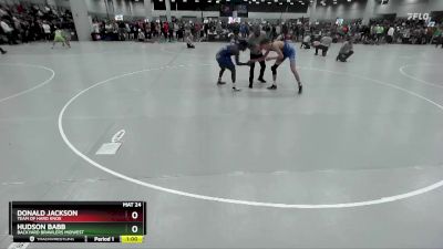 144 lbs Cons. Round 5 - Hudson Babb, Backyard Brawlers Midwest vs Donald Jackson, Team Of Hard Knox