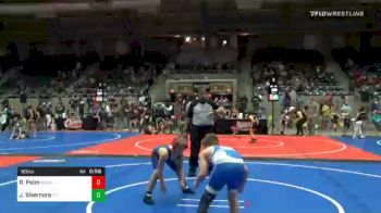 90 lbs Semifinal - Ryan Polm, None vs Jett Sisemore, Team Tulsa Wrestling Club