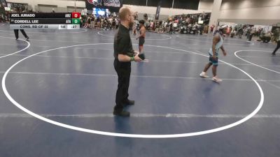 132 lbs Cons. Rd Of 32 - Cordell Lee, Alabama Takedown Academy vs Joel Jurado, Arizona