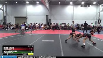 84 lbs Round 5 (6 Team) - Gabe Benyo, Mat Assassins vs William Schork, Terps Xtreme