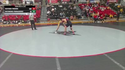 174 lbs Champ. Round 1 - Hayden Trezek, SIU Edwardsville vs Raymond Fernandez, Quincy