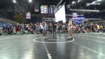 138 lbs Cons 16 #1 - Jakob Murillo, Idaho vs Jaivon Jones, Ohio