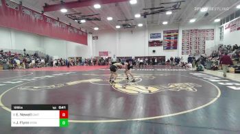 126 lbs Consi Of 8 #1 - Ethan Newell, Canton vs Jake Flynn, Stonington*