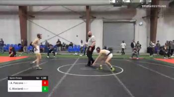 120 lbs Semifinal - Aj Falcone, Elite vs Caedyn Ricciardi, Buxton