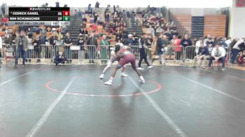 126 lbs Quarterfinal - Cedrick Daniel, Arlington vs Ben Schumacher, Saint John's Prep