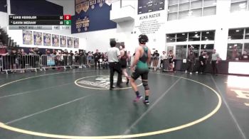 157 lbs Champ. Round 3 - Luke Kessler, San Clemente vs Gavin Meraw, Aliso Niguel