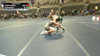 133 Championship Bracket Champ. Round 2 - Jack Hatton, Mounds View vs Brody Randall, Watertown