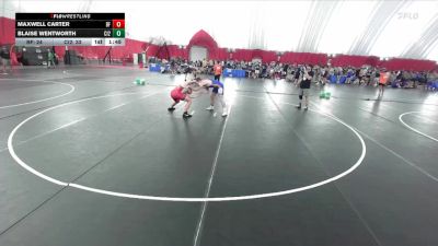 175 lbs Semis & Wb (16 Team) - Maxwell Carter, Buffalo vs Blaise Wentworth, Cambridge-Isanti White