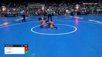 75 lbs Prelims - Isaiah Cortez, Gilroy Hawks vs Isaac Ekdahl, The Wrestling Factory