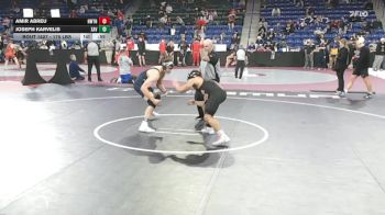 175 lbs Round Of 32 - Amir Abreu, Newton North vs Joseph Karvelis, Xaverian