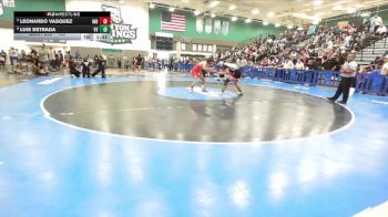 190 lbs Champ. Round 2 - Leonardo Vasquez, Indio vs Luis Estrada, Valley View