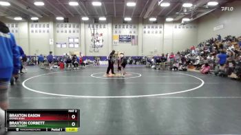 106 lbs Quarterfinal - Braxton Eason, Father Ryan vs Braxton Corbett, Union County