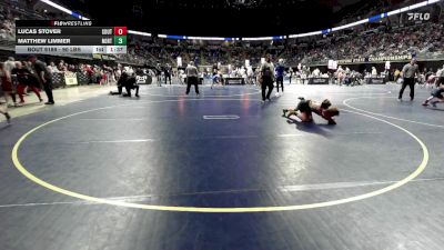 90 lbs Round Of 32 - Lucas Stover, Southern York vs Matthew Limmer, North Allegheny
