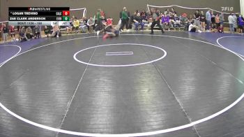 190 lbs Cons. Round 5 - Zae Clark Anderson, Evergreen vs Logan Trevino, Calvary Chapel