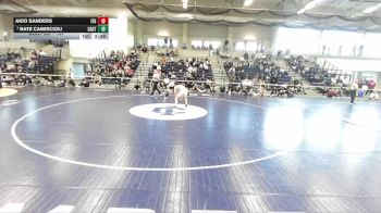 157 lbs 1st Place Match - Nate Camiscioli, Castleton vs Akio Sanders, Ithaca