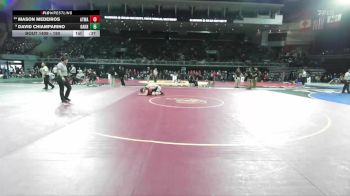 190 lbs Cons. Round 1 - Mason Medeiros, Atwater vs David Chiamparino, Oak Ridge