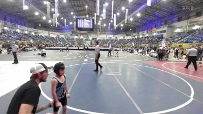 52 lbs Consolation - Cavin Gabel, Severance WC vs Adam Santillanes, Ranch Hand Wrestling